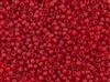 6/0 Toho Japanese Seed Beads - Ruby Transparent Matte #5BF