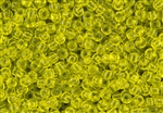 6/0 Toho Japanese Seed Beads - Lemon Yellow Transparent #12