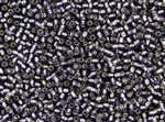 6/0 Toho Japanese Seed Beads - Amethyst Silver Lined #39