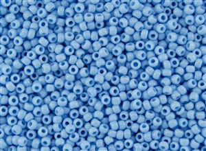 6/0 Toho Japanese Seed Beads - Blue Aqua Opaque #43