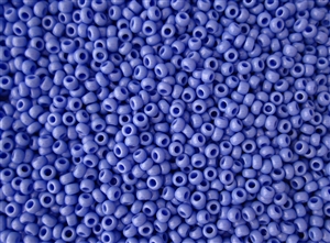 6/0 Toho Japanese Seed Beads - Periwinkle Blue Opaque #48L