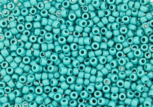 6/0 Toho Japanese Seed Beads - Turquoise Opaque #55