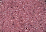 6/0 Toho Japanese Seed Beads - Dyed Pink Transparent Rainbow #171D