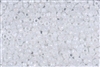 6/0 Toho Japanese Seed Beads - White Opaque Rainbow #401