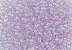 6/0 Toho Japanese Seed Beads - Transparent Light Amethyst AB #477