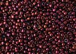 6/0 Toho Japanese Seed Beads - Plum Iris Higher Metallic #502