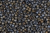 6/0 Toho Japanese Seed Beads - Iris Grey Metallic Matte #613