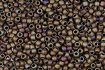 6/0 Toho Japanese Seed Beads - Brown Iris Metallic Matte #614