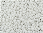6/0 Toho Japanese Seed Beads - Rainbow White Opaque Matte #761