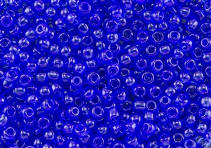 6/0 Toho Japanese Seed Beads - Sapphire Transparent #942