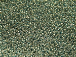 6/0 Toho Japanese Seed Beads - Aqua Bronze Lined #990