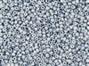 6/0 Toho Japanese Seed Beads - White Blue Marbled Opaque #1205