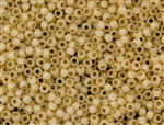 6/0 Toho Japanese Seed Beads - PermaFinish Peach Opal Silver Lined #PF2110