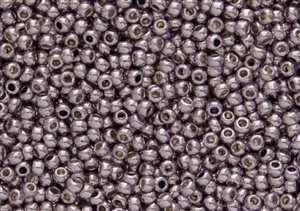 6/0 Toho Japanese Seed Beads - PermaFinish Lavender Metallic #PF554