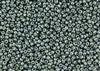 6/0 Toho Japanese Seed Beads - PermaFinish Sage Grey Metallic #PF577