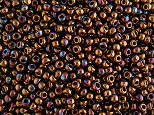 6/0 Toho Japanese Seed Beads - Hybrid Bronze Metallic Vega #Y191 *LAST ONE EVER!* 3" Tube