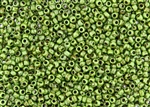 6/0 Toho Japanese Seed Beads - Hybrid Opaque Mint Green Picasso #Y321