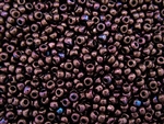 6/0 Toho Japanese Seed Beads - Hybrid Antiqued Metallic Purple #Y504
