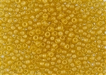 6/0 Toho Japanese Seed Beads - Hybrid Sueded Gold Topaz #Y618