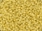 6/0 Toho Japanese Seed Beads - Hybrid Sueded Gold Lame' #Y631