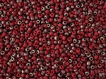 6/0 Toho Japanese Seed Beads - Hybrid Frosted Matte Red Pepper Apollo #Y854F