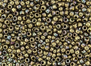 6/0 Toho Japanese Seed Beads - Hybrid Oxidized Bronze Clay #Y864