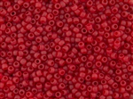 8/0 Toho Japanese Seed Beads - Ruby Transparent Matte #5BF