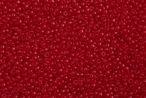 8/0 Toho Japanese Seed Beads - Dark Ruby Transparent #5C