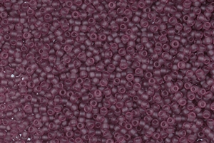 8/0 Toho Japanese Seed Beads - Amethyst Transparent Matte #6BF