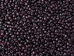 8/0 Toho Japanese Seed Beads - Dark Amethyst Transparent #6C