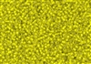 8/0 Toho Japanese Seed Beads - Lemon Silver Lined Matte #32F