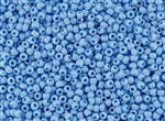 8/0 Toho Japanese Seed Beads - Blue Aqua Opaque #43