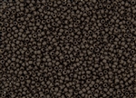 8/0 Toho Japanese Seed Beads - Dark Chocolate Brown Matte Opaque #46DF