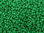 8/0 Toho Japanese Seed Beads - Shamrock Green Opaque #47D