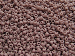 8/0 Toho Japanese Seed Beads - Antique Purple Opaque Matte #52F