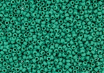 8/0 Toho Japanese Seed Beads - Dark Turquoise Opaque Matte #55DF