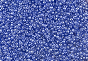 8/0 Toho Japanese Seed Beads - Light Sapphire Transparent Luster #107