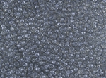 8/0 Toho Japanese Seed Beads - Grey Transparent Luster #112