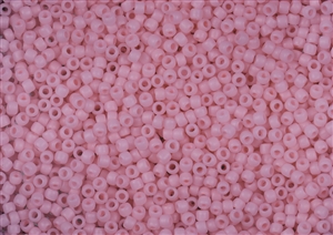 8/0 Toho Japanese Seed Beads - Pink Ceylon Pearl Matte #145F