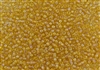 8/0 Toho Japanese Seed Beads - Lt Topaz Transparent Rainbow #162