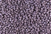 8/0 Toho Japanese Seed Beads - Antique Purple Opaque Rainbow Matte #412F