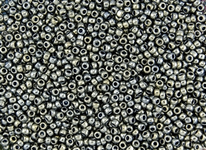 8/0 Toho Japanese Seed Beads - Grey Iris Metallic #512