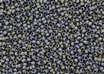 8/0 Toho Japanese Seed Beads - Iris Grey Metallic Matte #613