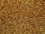 8/0 Toho Japanese Seed Beads - 24K Gold Lined Crystal #701