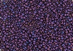 8/0 Toho Japanese Seed Beads - Purple Iris Metallic Matte #704