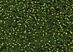 8/0 Toho Japanese Seed Beads - Copper Lined Olivine #742