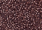8/0 Toho Japanese Seed Beads - Copper Lined Light Amethyst #746