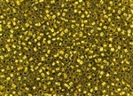 8/0 Toho Japanese Seed Beads - Copper Lined Transparent Peridot #747