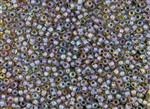 8/0 Toho Japanese Seed Beads - Purple Lined Light Topaz #926
