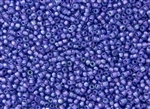 8/0 Toho Japanese Seed Beads - Purple Lined Light Sapphire #934